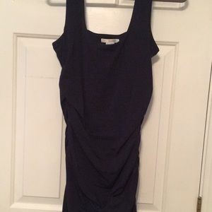 Boden, ruched, navy blue, tank dress size 10 R